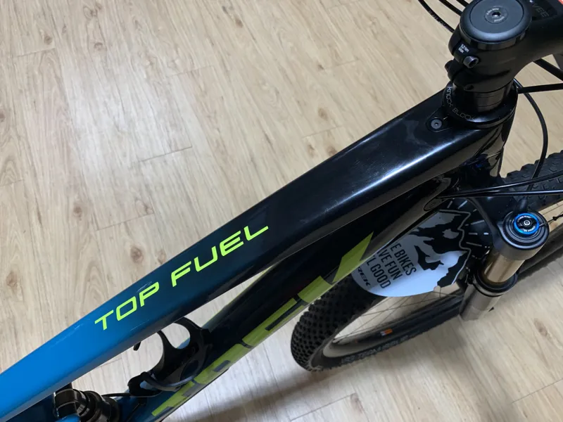 Trek Top Fuel 9.9 XX1 EX DEMO Mountain Bike 2020 L Black/Teal-2
